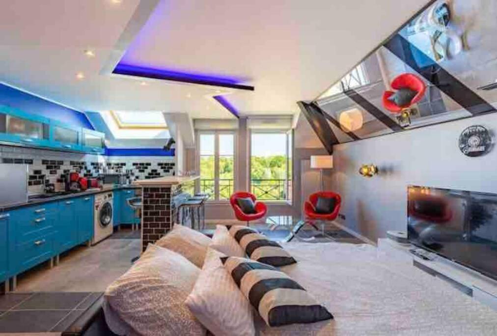 Appartement Disney Avengers, 5 Min Des Parcs Magny-le-Hongre Exteriér fotografie