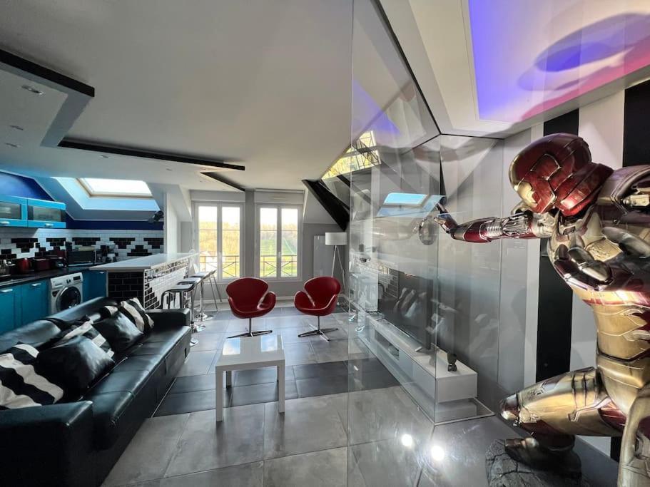Appartement Disney Avengers, 5 Min Des Parcs Magny-le-Hongre Exteriér fotografie