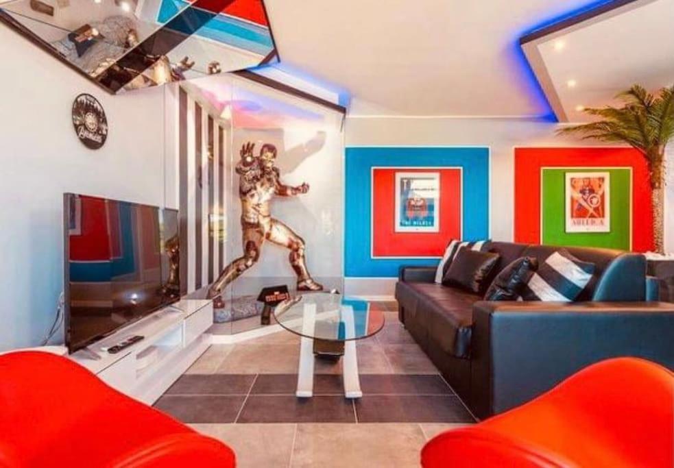 Appartement Disney Avengers, 5 Min Des Parcs Magny-le-Hongre Exteriér fotografie